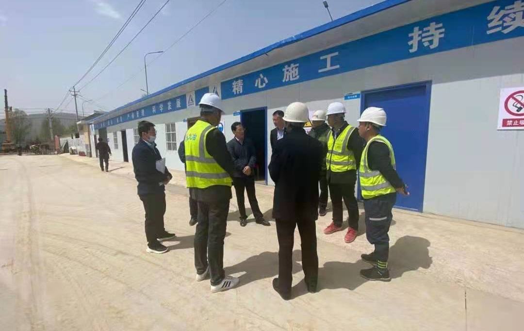 泓源公司对重点建设项目进行质量安全检查(图3) 泓源公司对重点建设项目进行质量安全检查(图3)